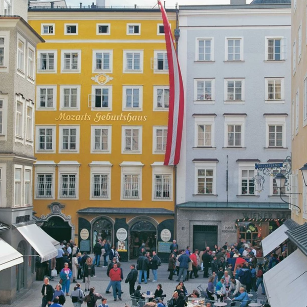 Mozart’s Birthplace [Museum “Mozarts Geburtshaus”]