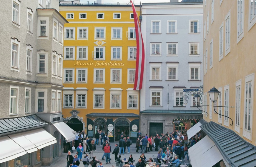 Mozart’s Birthplace [Museum “Mozarts Geburtshaus”]